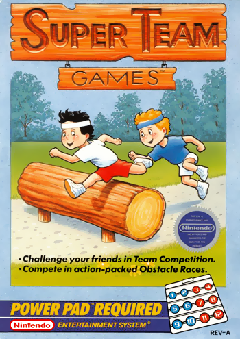 SUPER TEAM GAMES - NES (W/BOX)