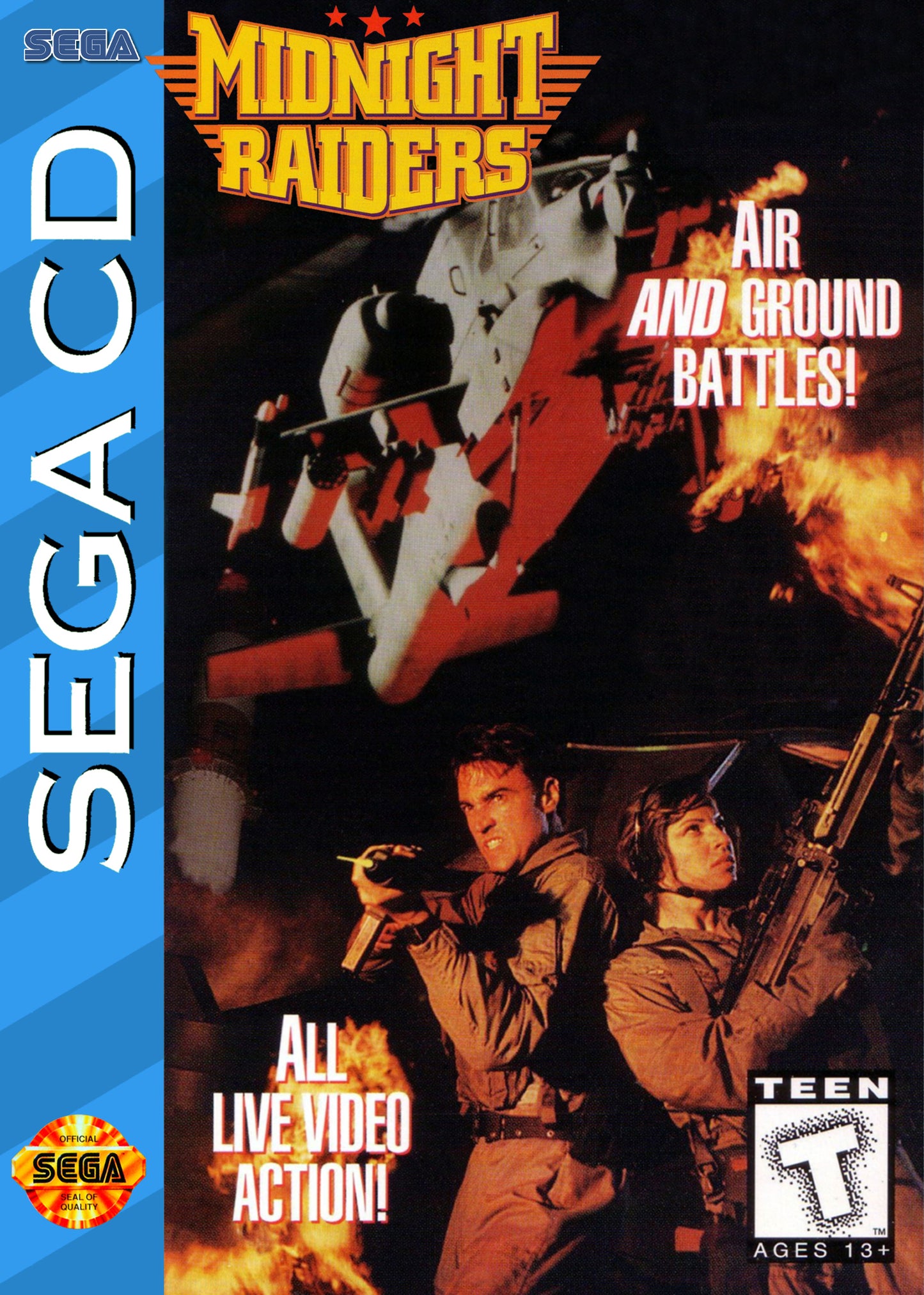 MIDNIGHT RAIDERS - SEGACD
