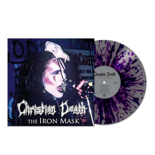 CHRISTIAN DEATH - THE IRON MASK (LIMITED EDITION PURPLE/SILVER SPLATTER VINYL)