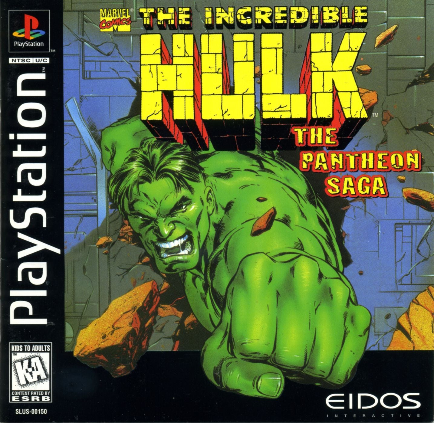INCREDIBLE HULK: THE PANTHEON SAGA - PS1