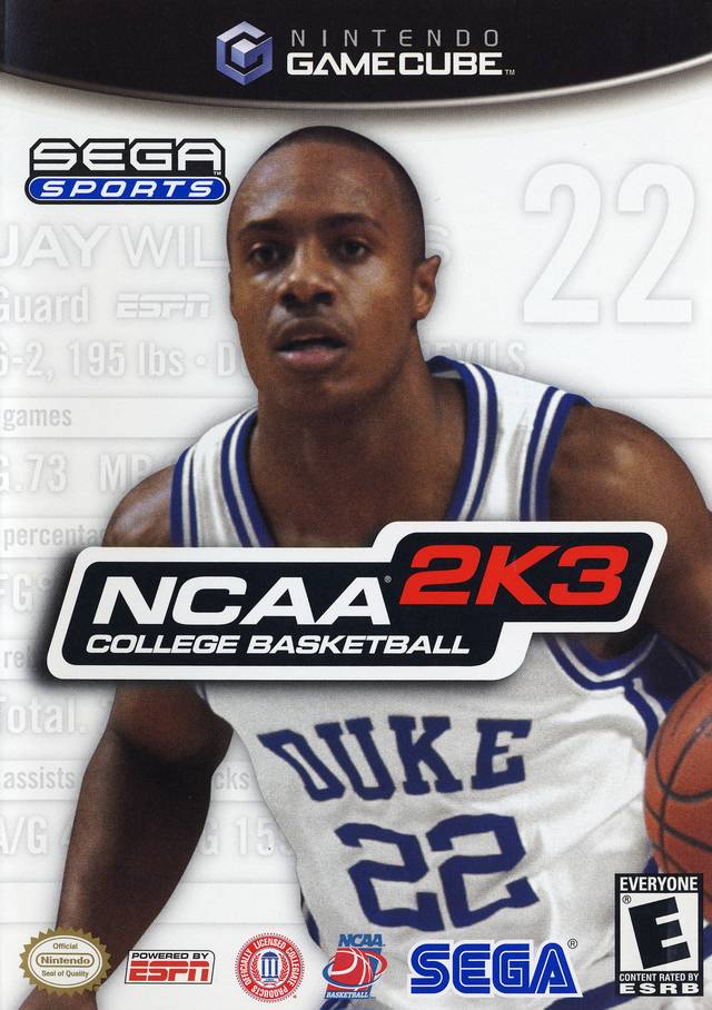 NCAA COLLEGE BASKETBALL 2K3 (RARE) - GCB