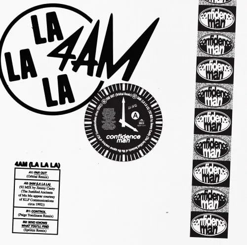 CONFIDENCE MAN - 4AM (LA LA LA) - LIMITED MAGENTA COLORED VINYL