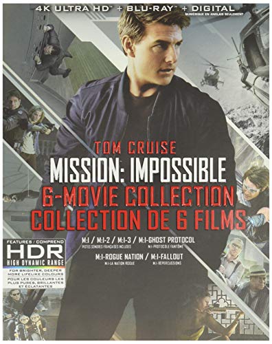 MISSION: IMPOSSIBLE (MOVIE SET) - BLU-4K-6 MOVIE COLLECTION-INC. BLU. COPY