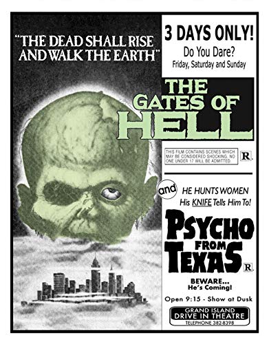 GATES OF HELL/PSYCHO FROM TEXAS - BLU-DOUBLE FEATURE