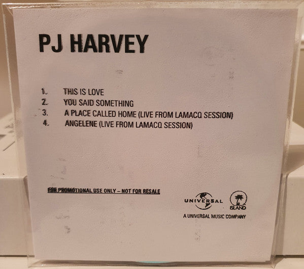 HARVEY, PJ - THIS IS LOVE (CDS)