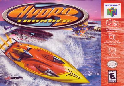 HYDRO THUNDER (BLUE CART) - N64 (W/BOX & MANUAL)