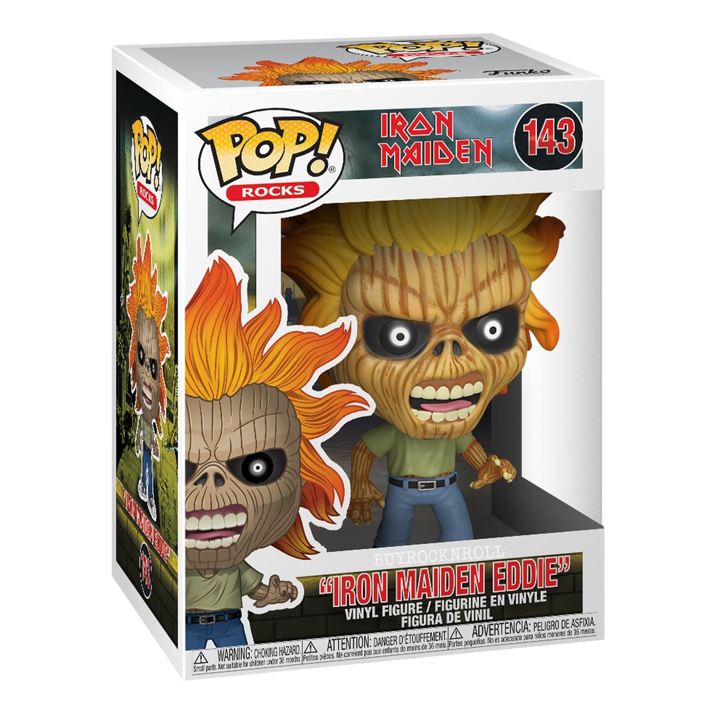 IRON MAIDEN: EDDIE #143-146 - FUNKO POP SET OF 4