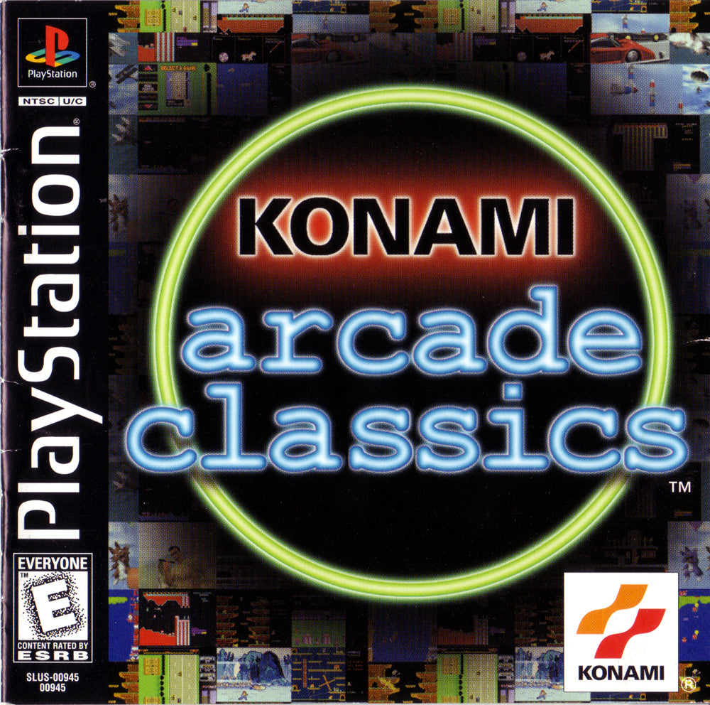 KONAMI ARCADE CLASSICS - PS1