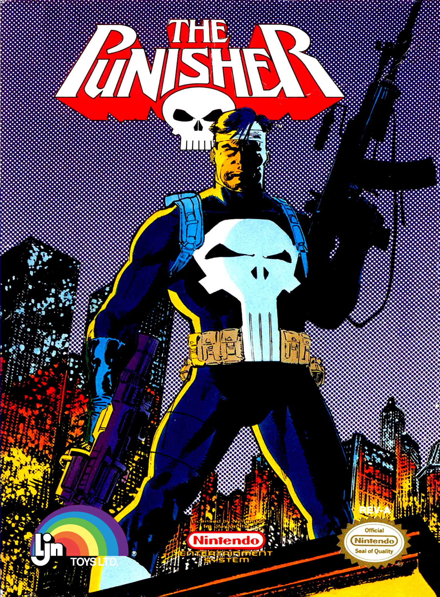 PUNISHER - NES (W/BOX & MANUAL)