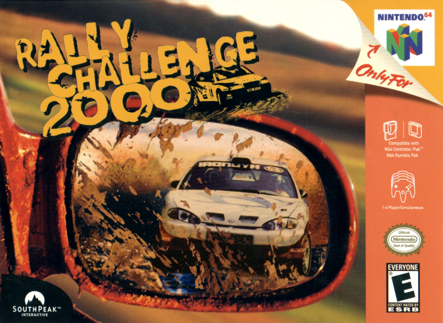 RALLY CHALLENGE 2000 - N64 (W/BOX & MANUAL)