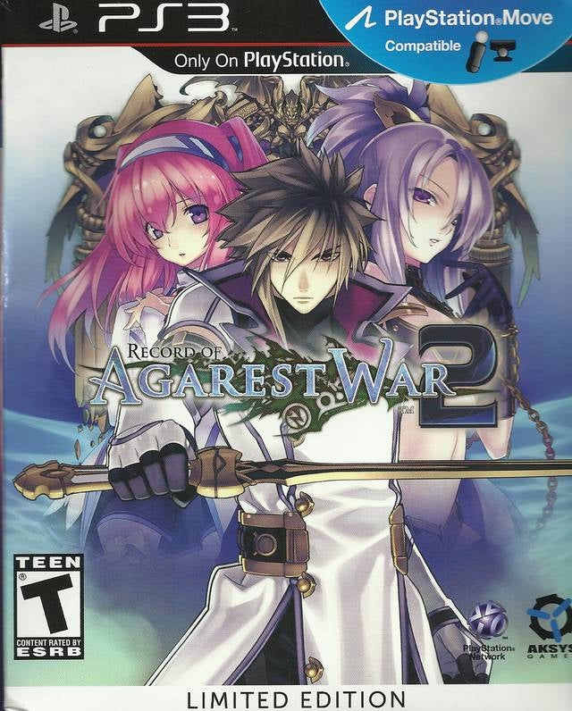 RECORD OF AGAREST WAR 2 (LIMITED EDITION - PS3