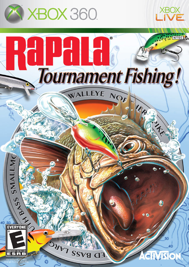 RAPALA TOURNAMENT FISHING - XBX360