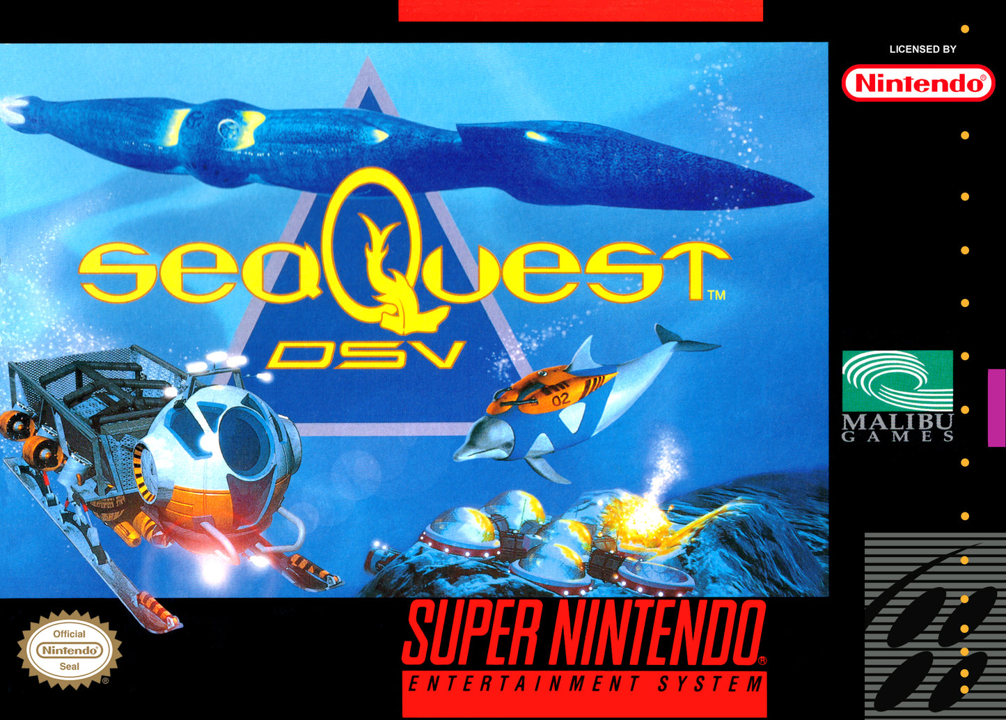SEA QUEST DSV - SNES