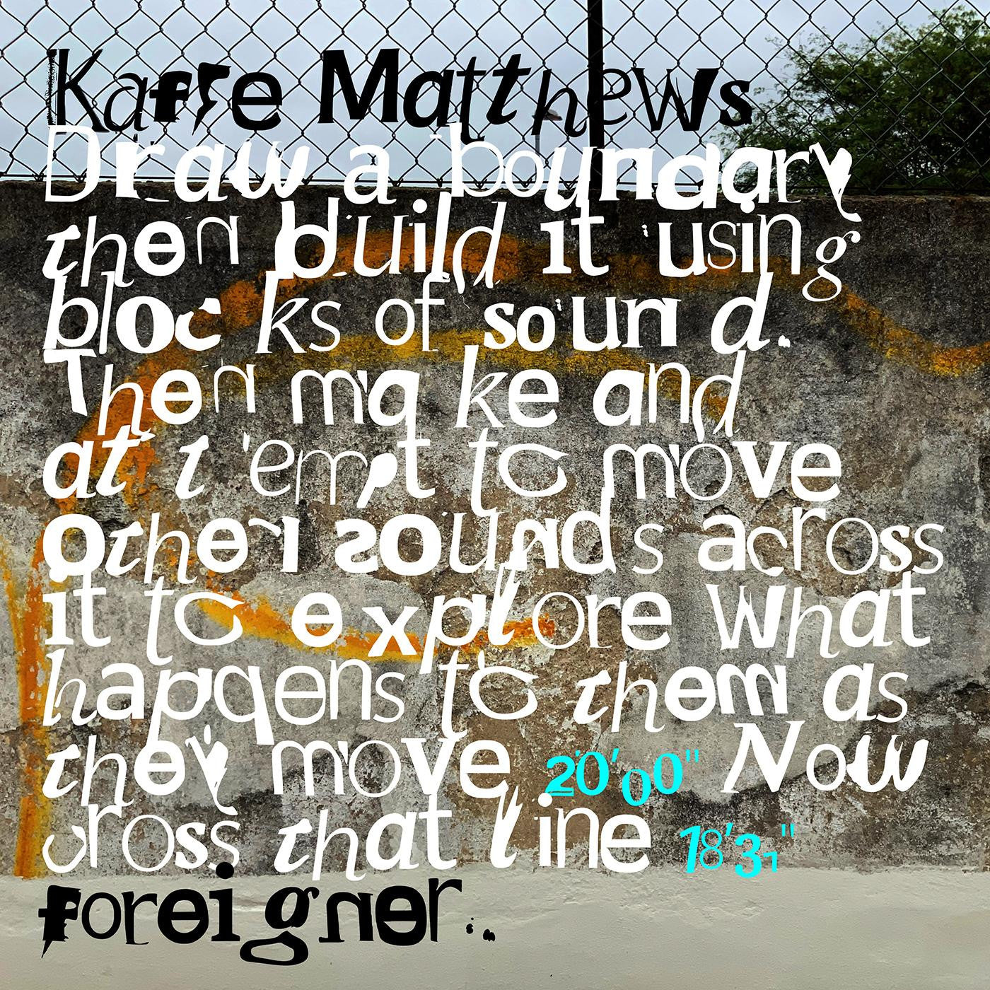 MATTHEWS, KAFFE - FOREIGNER