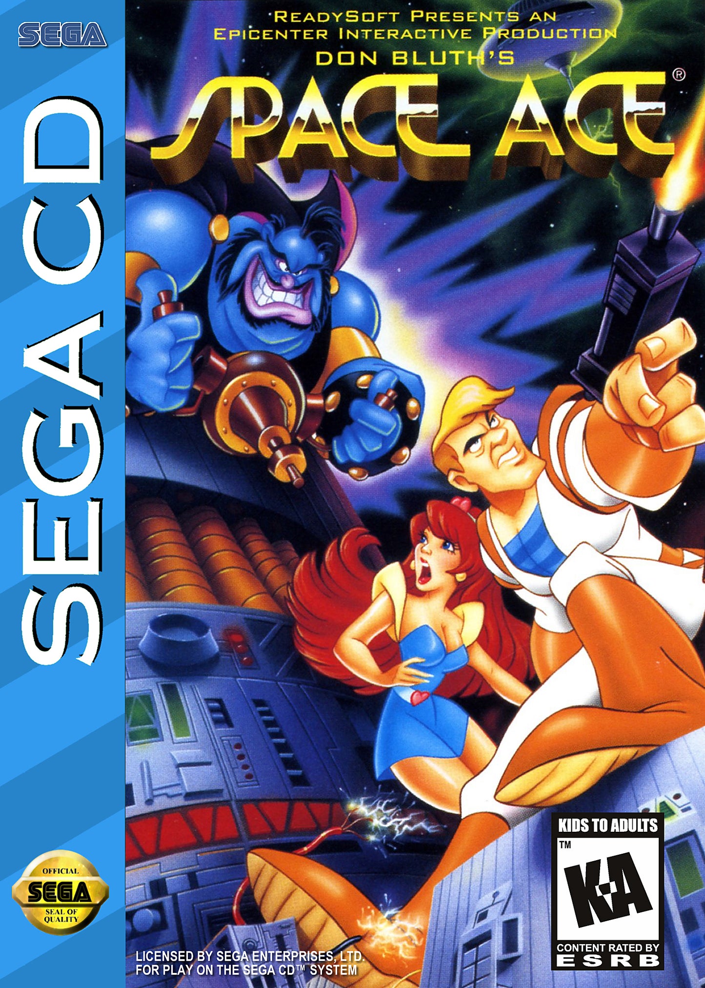 SPACE ACE - SEGACD