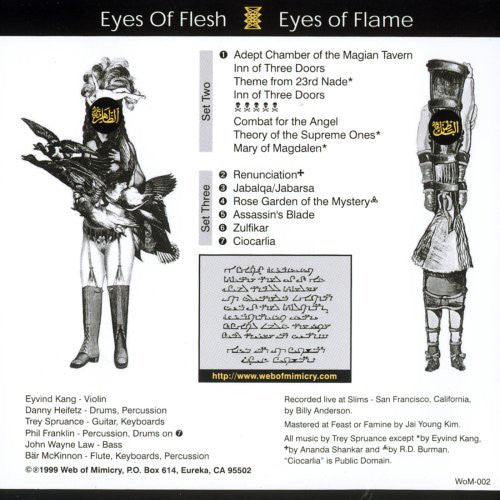 SECRET CHIEFS 3 - EYES OF FLESH, EYES OF FLAME