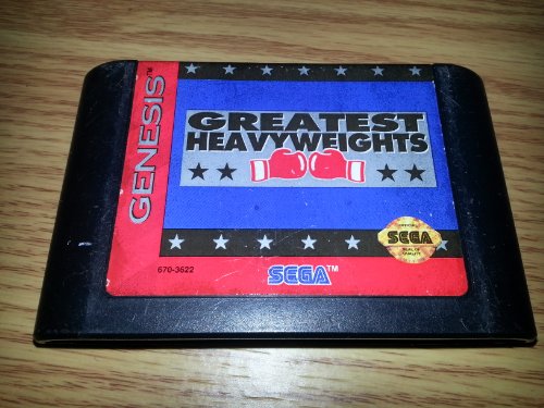 GREATEST HEAVYWEIGHTS - GENESIS (W/BOX & MANUAL)