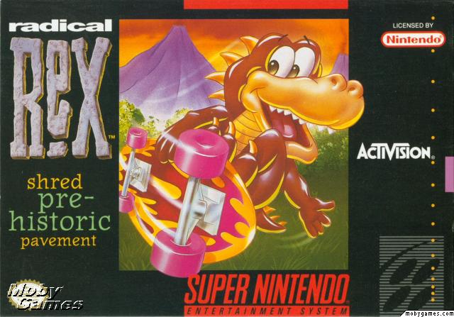RADICAL REX - SNES (W/BOX)