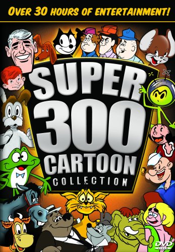 SUPER 300 CARTOON COLLECTION - DVD-6 DISC SET