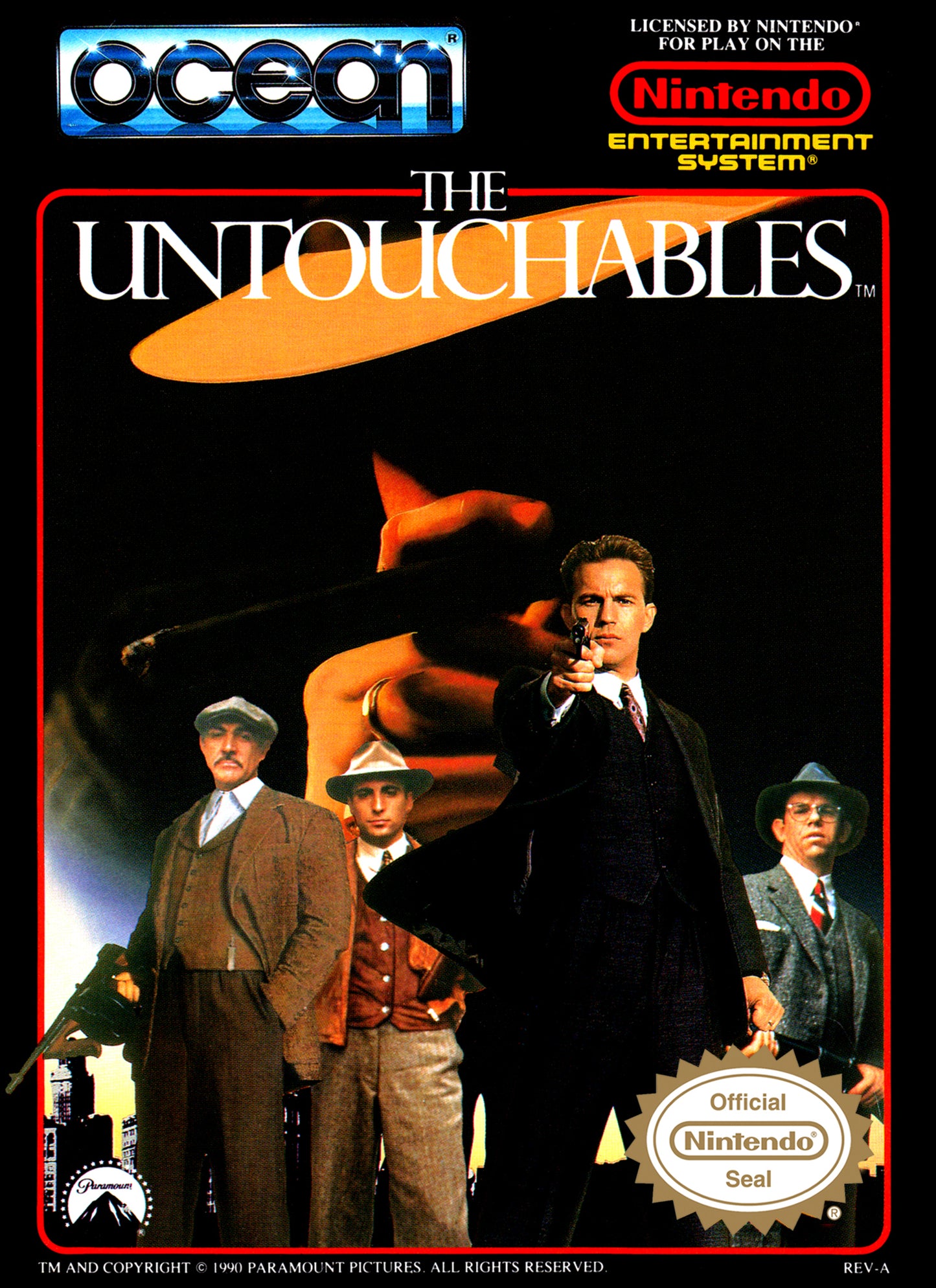 UNTOUCHABLES - NES (W/BOX)