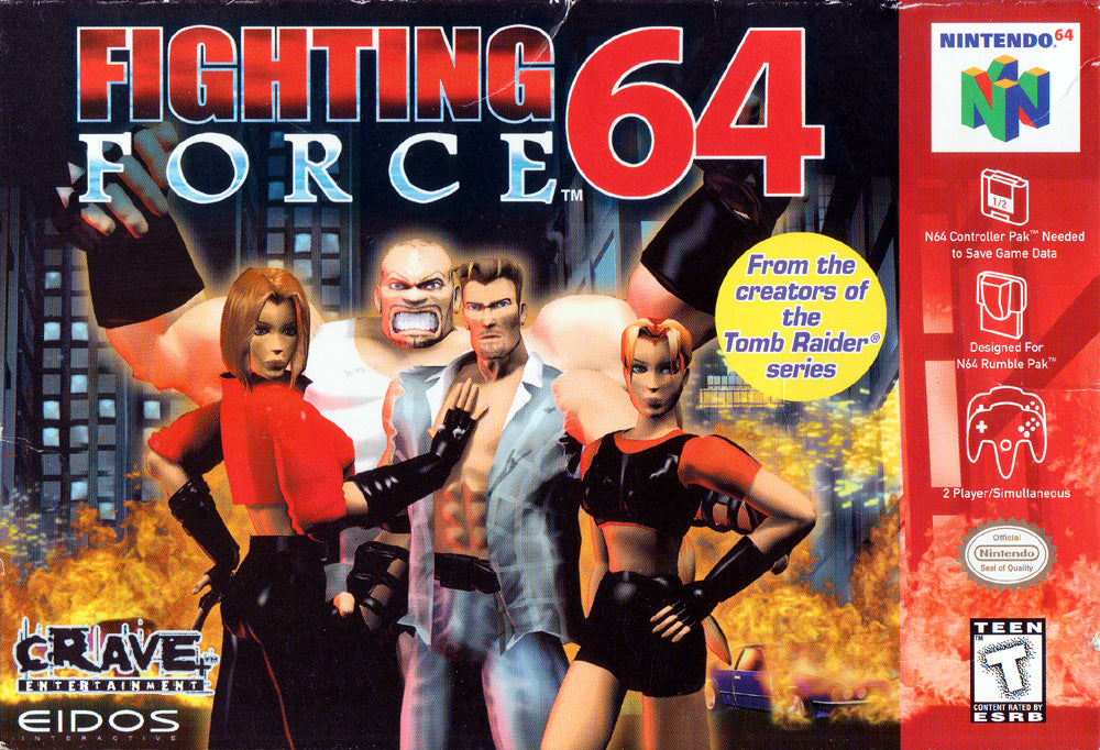 FIGHTING FORCE 64 - N64 (W/BOX)