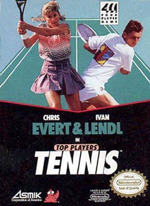 TOP PLAYERS TENNIS - NES (W/BOX)