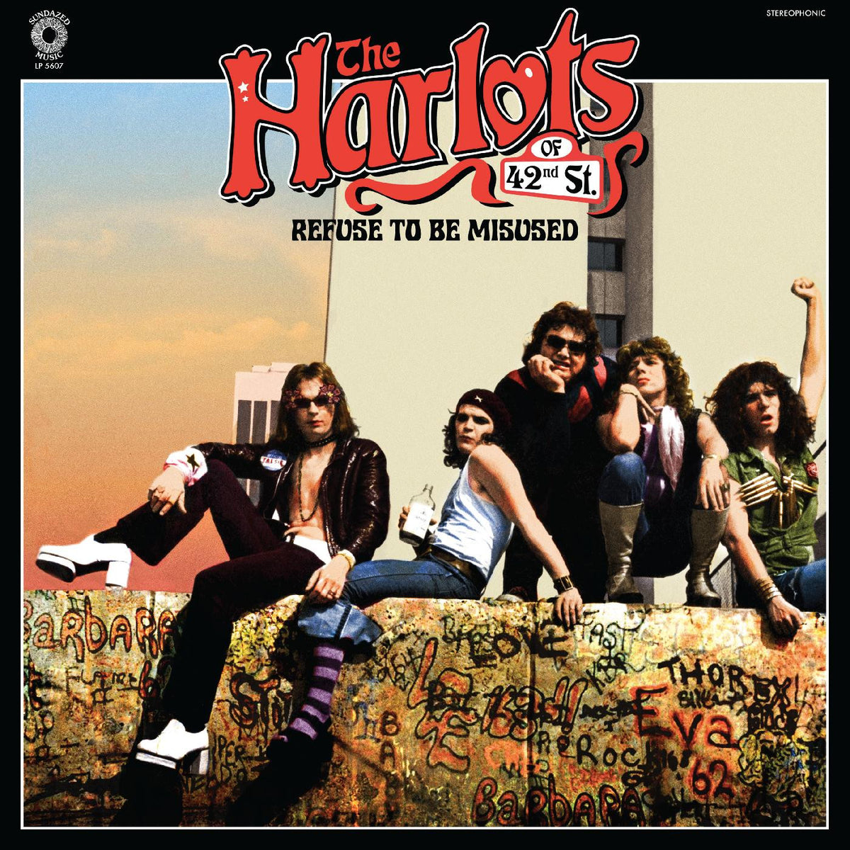 HARLOTS OF 42ND STREET, THE - REFUSE TO BE MISUSED (PINK VINYL)