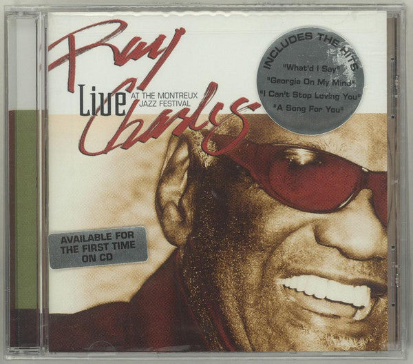 CHARLES, RAY - LIVE AT THE MONTREUX JAZZ FESTIVAL