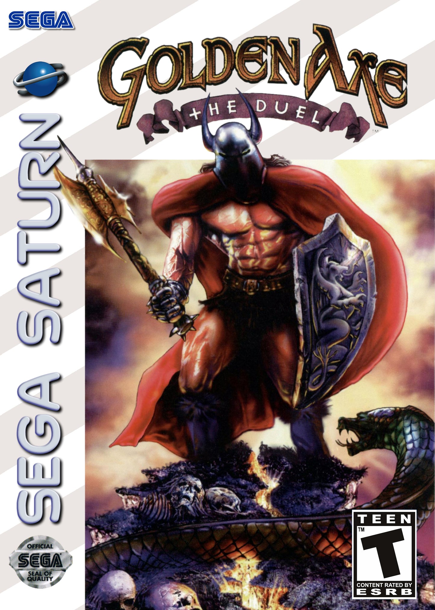 GOLDEN AXE: THE DUEL - SATURN
