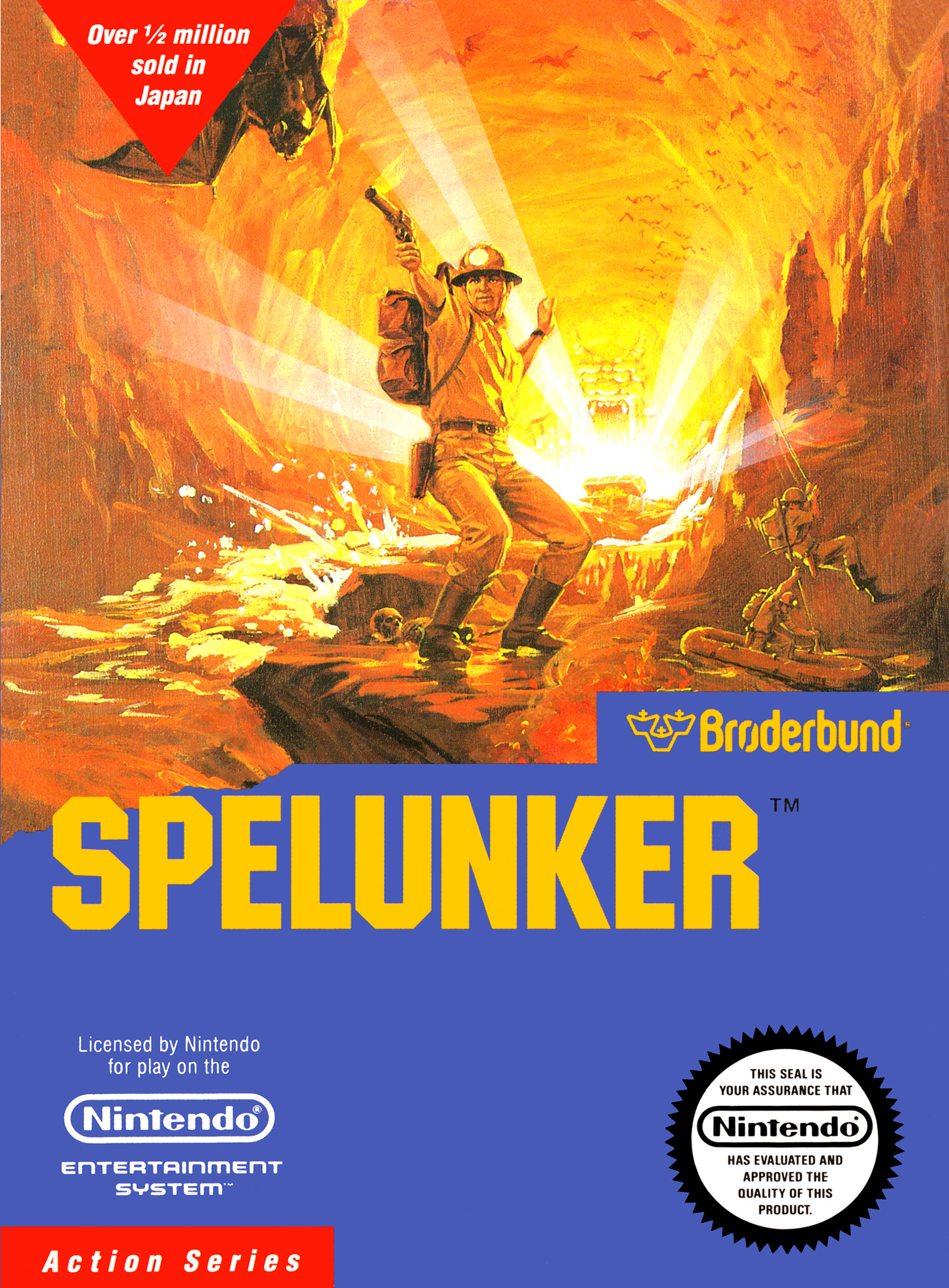 SPELUNKER - NES (W/BOX)