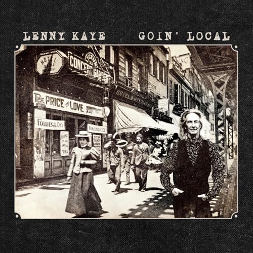 LENNY KAYE - GOIN' LOCAL - BLUE BONE SPLASH VINYL