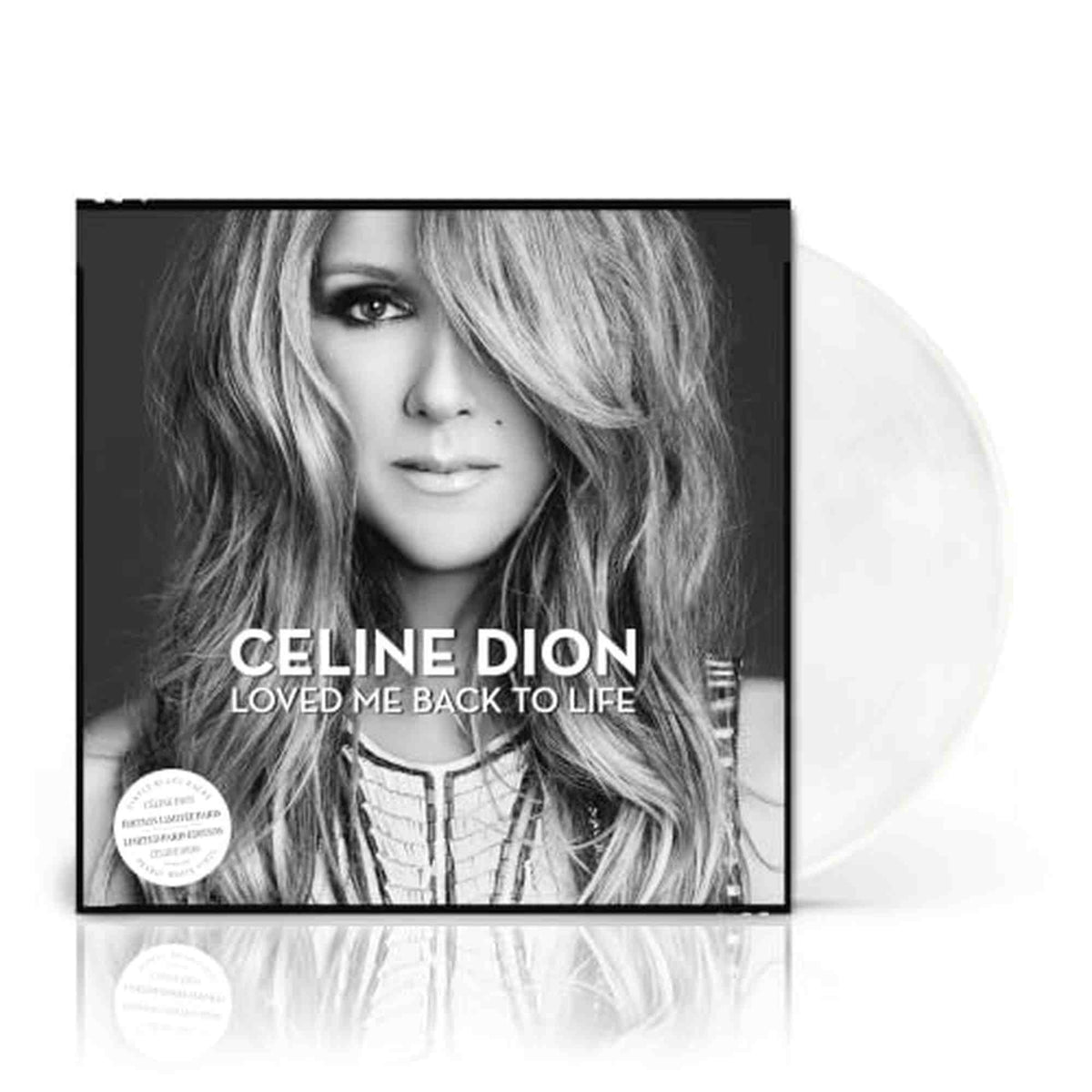 CELINE DION - LOVED ME BACK TO LIFE (PEARLY WHITE VINYL)
