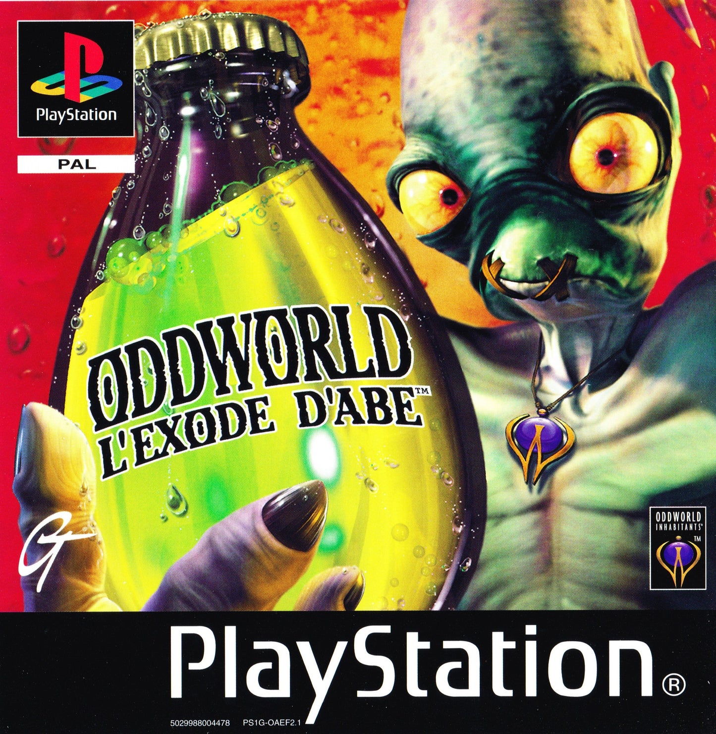 ODDWORLD: ABE'S ODDYSSEE - PS1