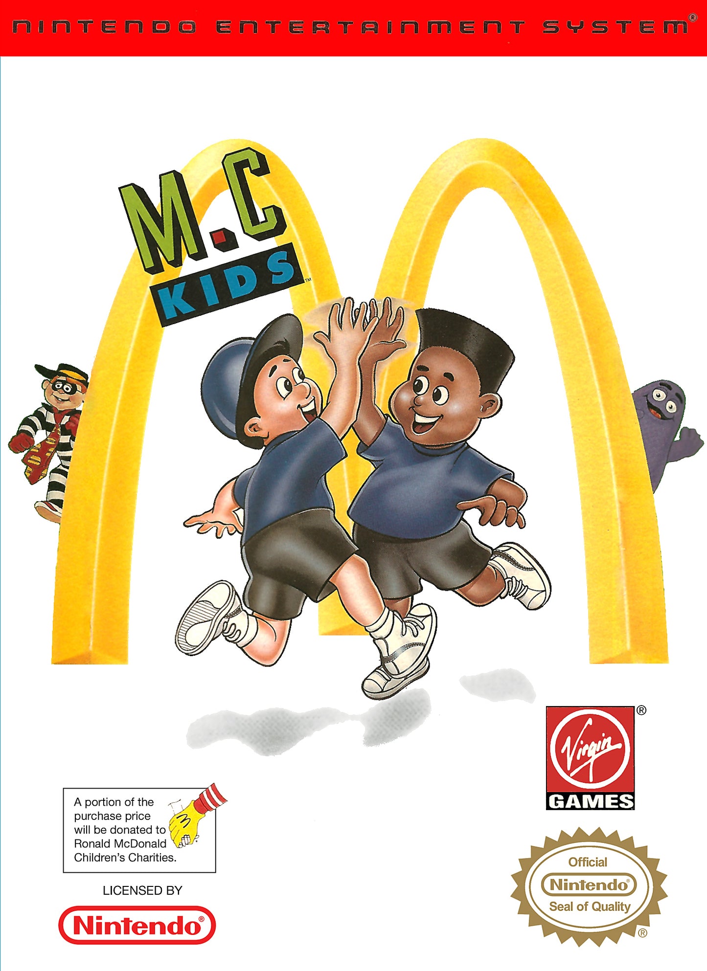 M.C. KIDS - NES (W/BOX)