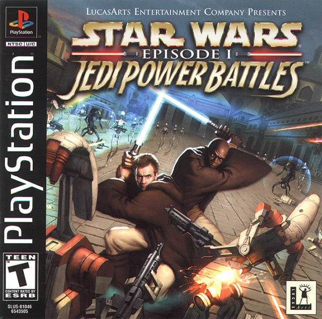 STAR WARS: EPISODE I: JEDI POWER BATTLES - PS1