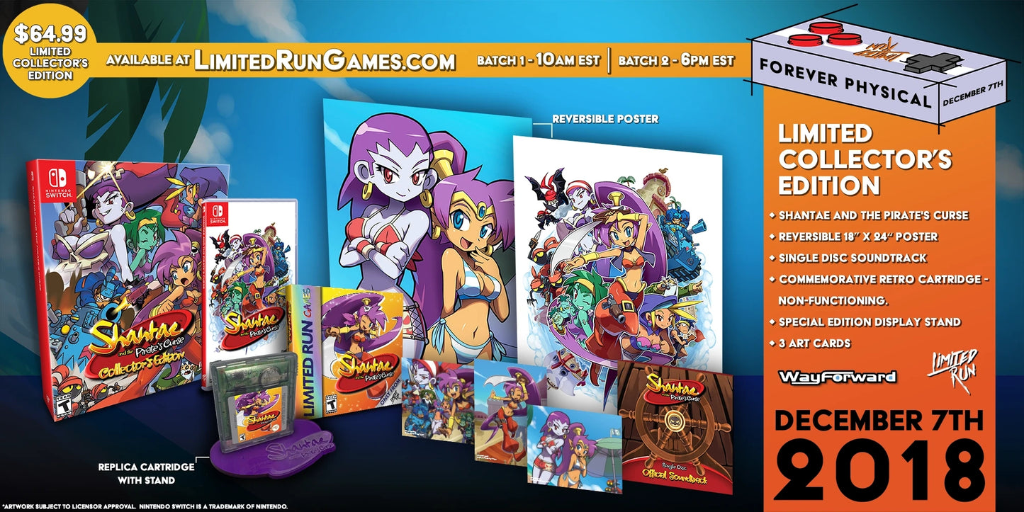 SHANTAE & THE PIRATE'S CURSE (COLLECTOR' - SWITCH