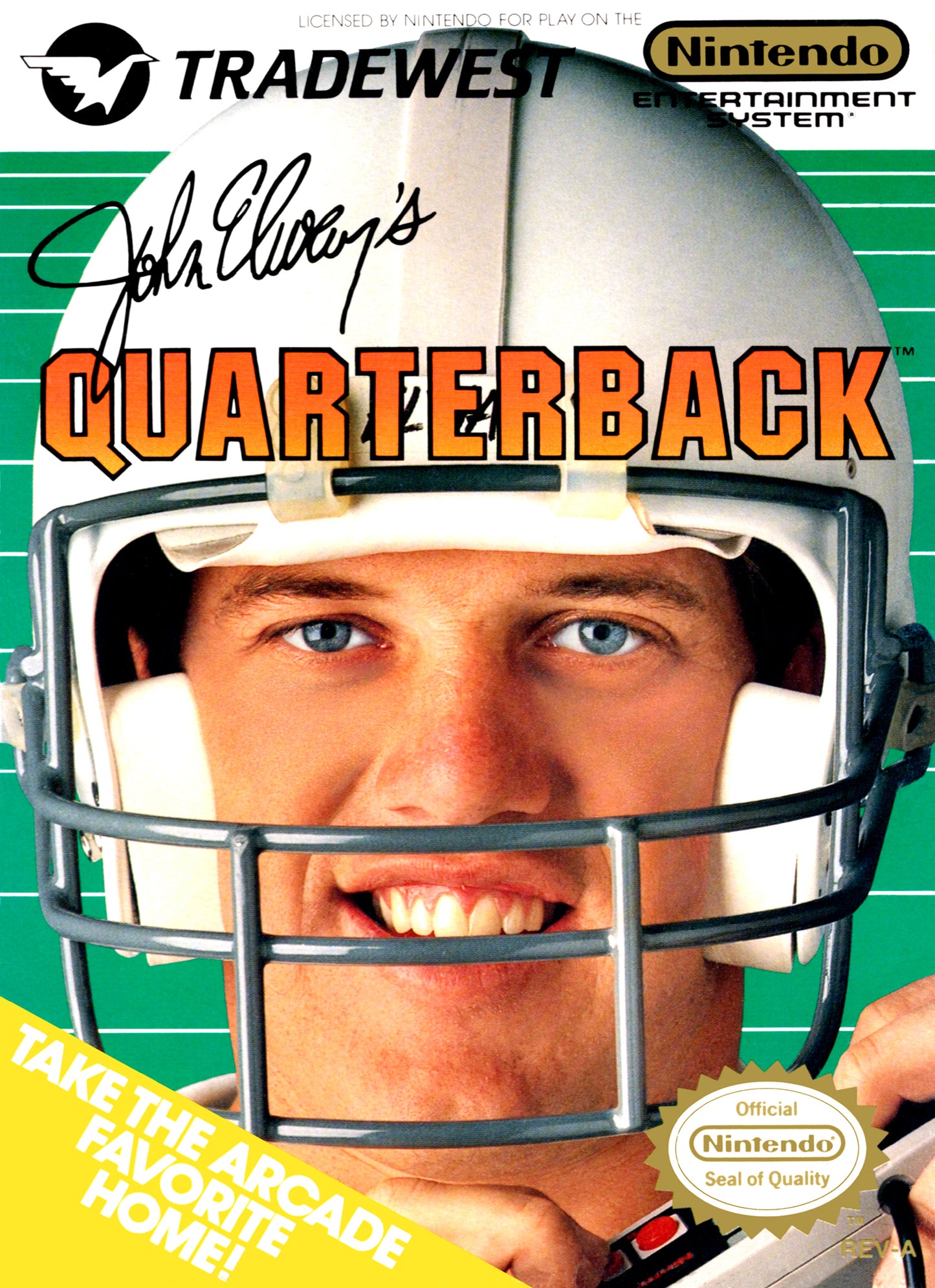 JOHN ELWAY'S QUARTERBACK - NES (W/BOX)