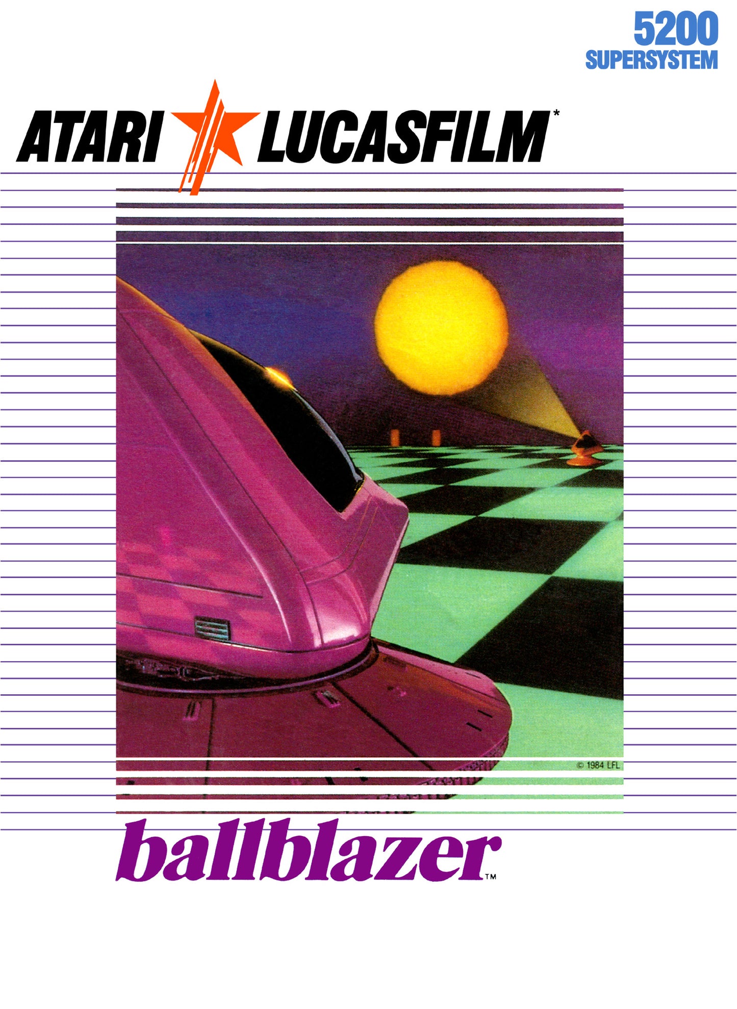 BALLBLAZER - ATARI5200