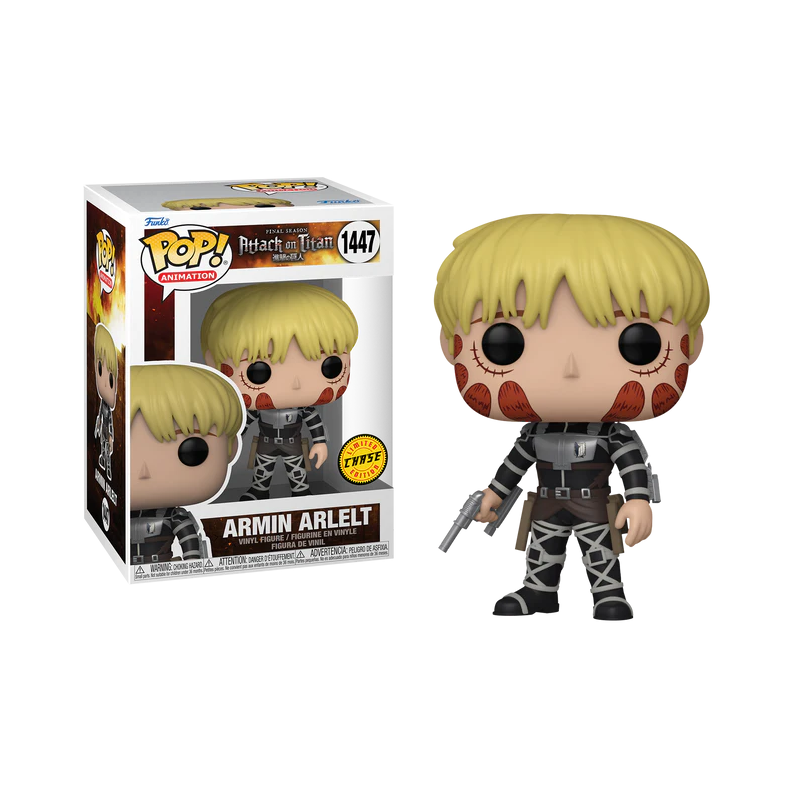 ATTACK ON TITAN: ARMIN ARLERT #1447 - FUNKO POP!-CHASE