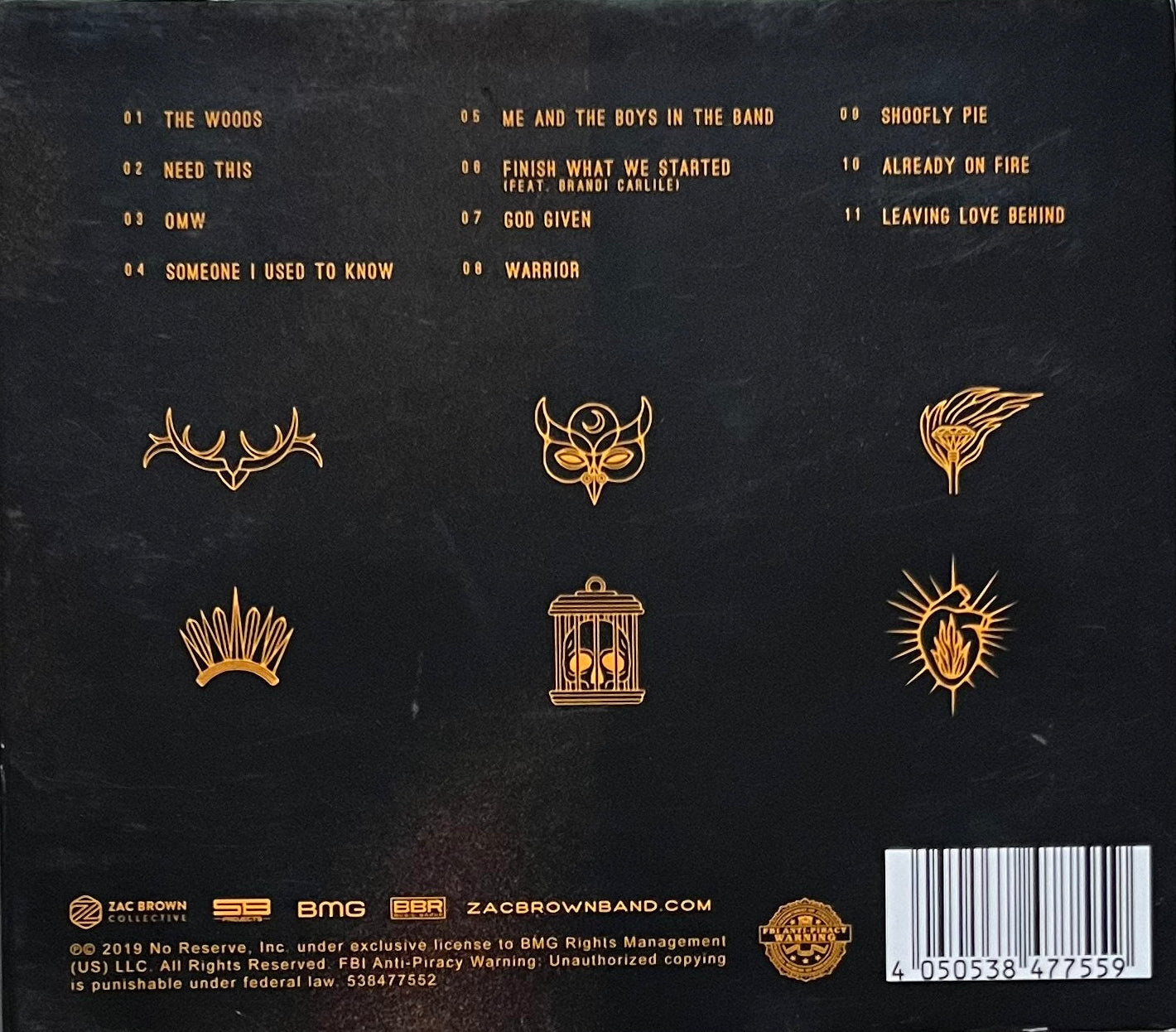 ZAC BROWN BAND - THE OWL (CD)