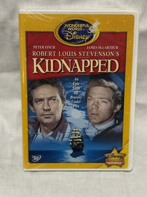 KIDNAPPED (MOVIE) - DVD-1960-PETER FINCH-DISNEY MOVIE CLUB