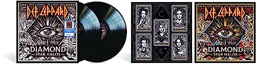 DEF LEPPARD - DIAMOND STAR HALOS (EXCLUSIVE METALLIC LITHOGRAPH) (WALMART EXCLUSIVE) (VINYL)
