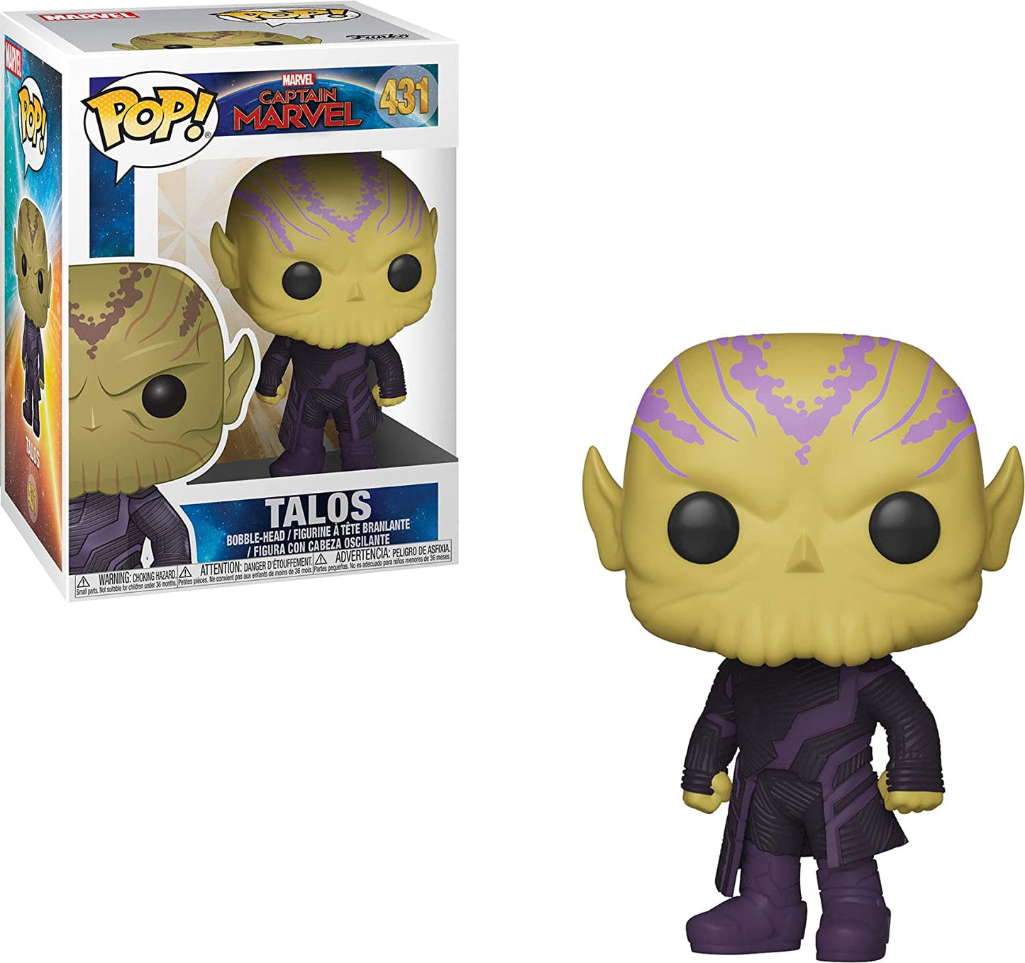 CAPTAIN MARVEL: TALOS #431 - FUNKO POP!
