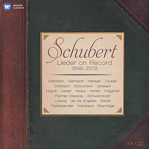 VARIOUS ARTISTS - SCHUBERT LIEDER ON RECORD (1898-2012) (CD)