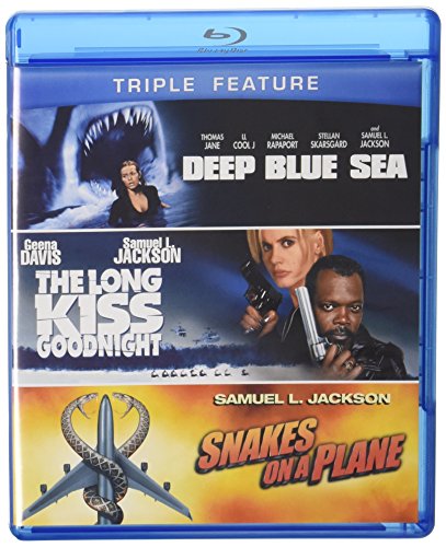 DEEP BLUE SEA/LONG KISS GOODNIGHT/SNAKES - BLU-TRIPLE FEATURE