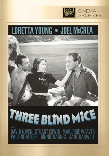 THREE BLIND MICE - DVD-1938-LORETTA YOUNG-FOX CINEMA ARCHIV