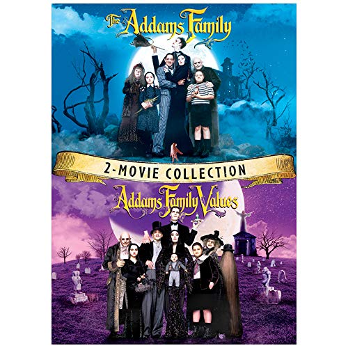 ADDAMS FAMILY/ADDAMS FAMILY VALUES - BLU-DOUBLE FEATURE