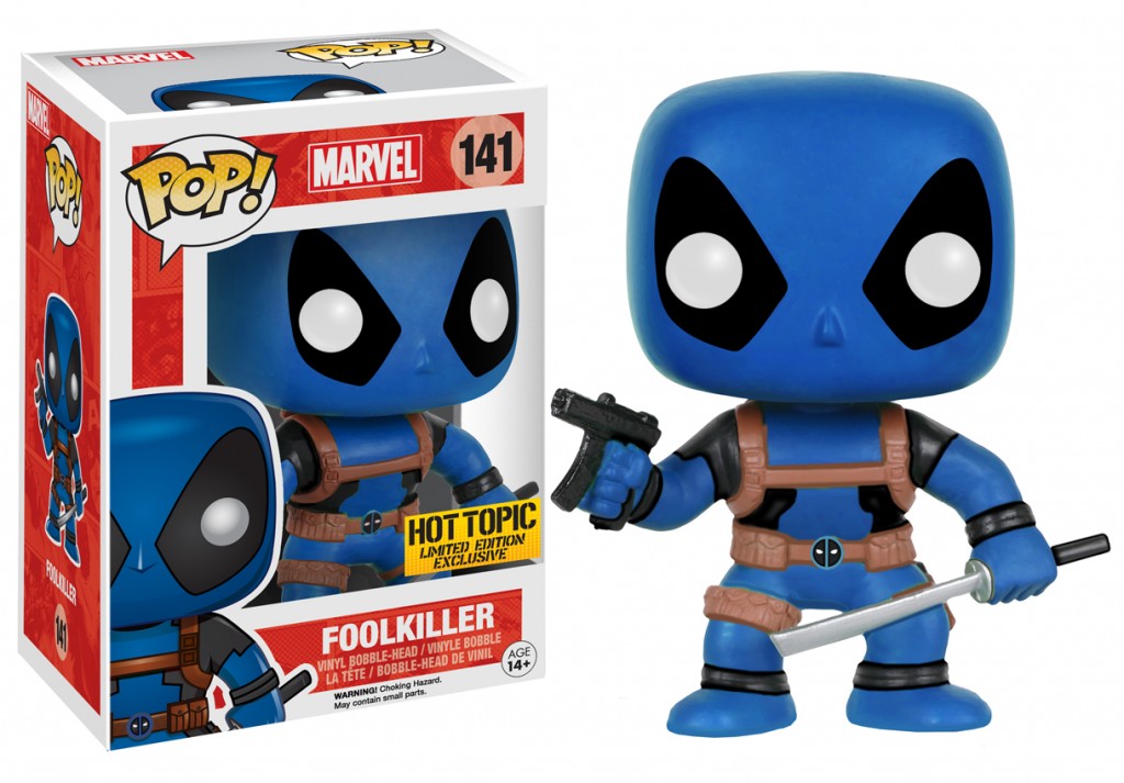 MARVEL: FOOLKILLER (DEADPOOL BLUE) #141 - FUNKO POP!-EXCLUSIVE