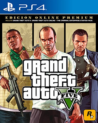 GRAND THEFT AUTO V PREMIUM ONLINE EDITION - PLAYSTATION 4 STANDARD EDITION