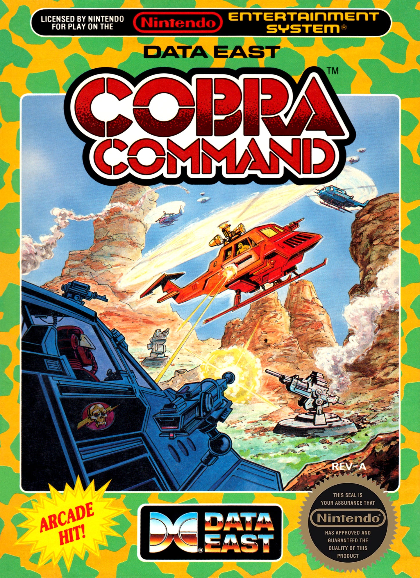 COBRA COMMAND  - NES (W/BOX)